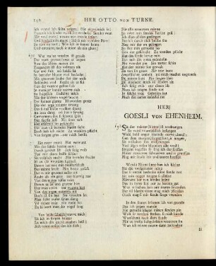 Her Goesli Von Ehenheim.