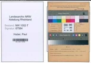 Entnazifizierung Paul Huber , geb. 22.05.1910 (Klempner)