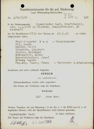 Oppenländer, Karl