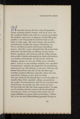 Vierzehnter Brief