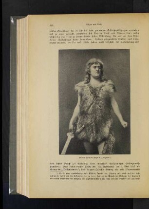 Heinrich Knote als Siegfried