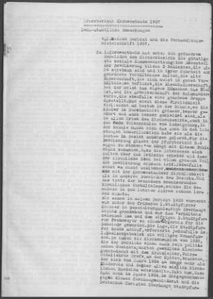 Kornwestheim: Pfarrbericht 1937