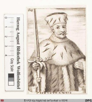 Bildnis Christian I., Kurfürst von Sachsen (reg. 1586-91)