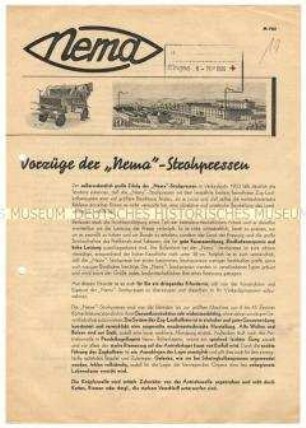 Vorzüge der Strohpressen