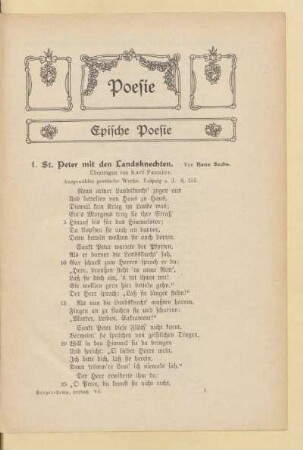 Epische Poesie
