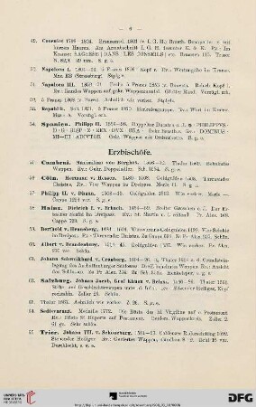[Erzbischöfe, Bischöfe, Ordensmeister, Aebte etc.] (Nr. 55-85)