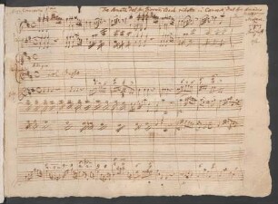 Konzerte; cemb, strings; D-Dur; KV 107,1