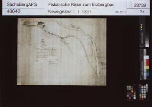 Jakob Fundgrube bei Halsbrücke, neu anzulegender Wasserlauf