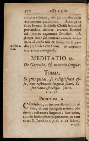 502-508, Meditatio 88