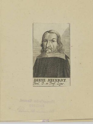 Bildnis des Daniel Heinrici