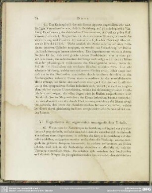 VI. Magnetismus der sogenannten unmagnetischen Metalle