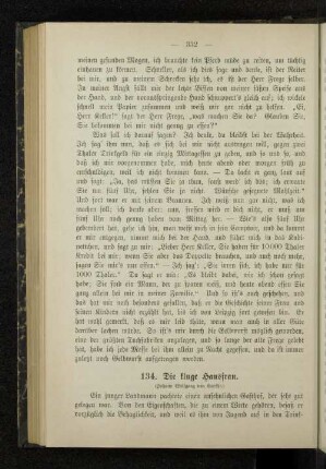 134. Die kluge Hausfrau.