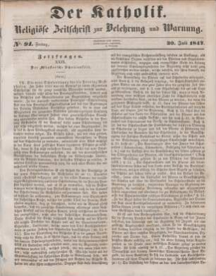 369-371 Zeitfragen : XXIX. Der Münstersche Schulconflict : Schluß