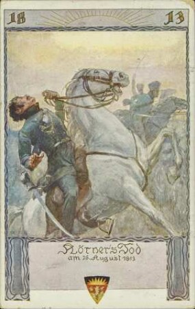 Körner's Tod am 26. August 1813