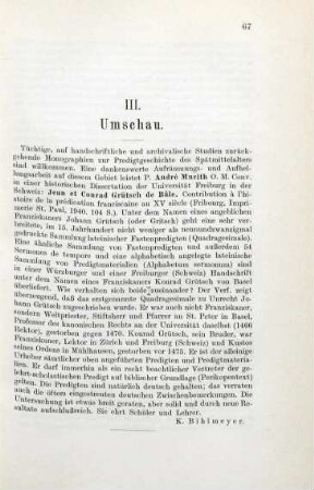 67-72 Umschau
