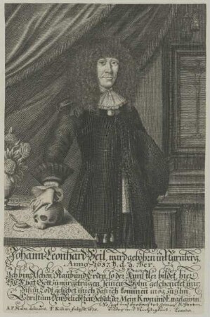 Bildnis des Johann Leonhard Beil