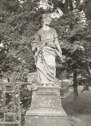 Görlitz-Hagenwerder. Skulptur, Allegorie der Stadt
