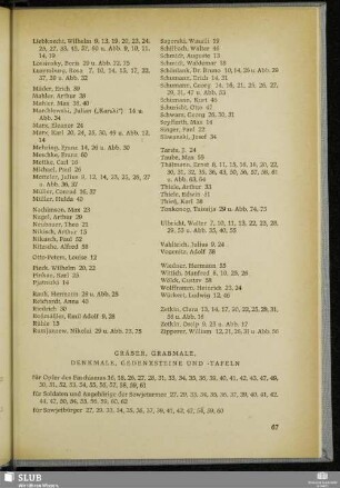Gräber, Grabmale, Denkmale, Gedenksteine Und -Tafeln