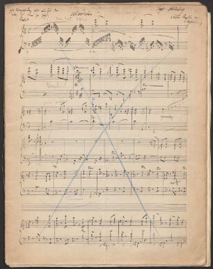 Das Buch der Tänze, pf, Arr - BSB Mus.ms. 7791 : "Das Buch der sieben Tänze". (Ö. v. Horvath). (Klavierauszug).