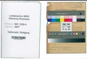 Entnazifizierung Wolfgang Hefermehl , geb. 18.09.1906 (Wissenschaftler)