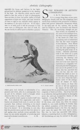 3: Some remarks on artistic lithography