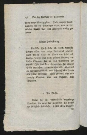 276-295, 2. Bei der Gicht