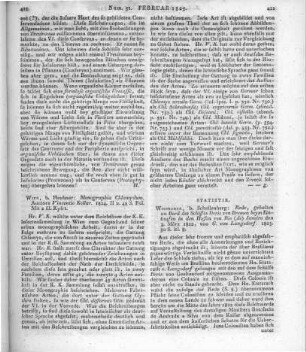 Kollar, V.: Monographia Chlamydum. [Cum tabulis aeneis coloratis duabus]. Wien: Heubner 1824