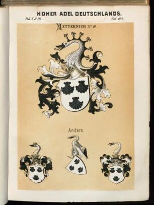 Taf. 194. Metternich St. W. - Andere.