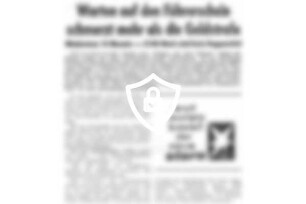 Warten auf [Name maskiert] schmerzt mehr als die Geldstrafe