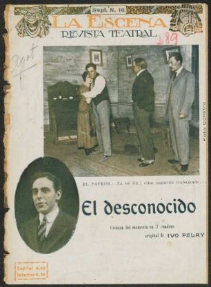 El desconocido : crónica del momento en 3 cuadros