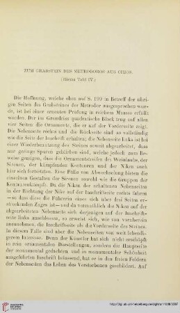 13: Zum Grabstein des Metrodoros aus Chios