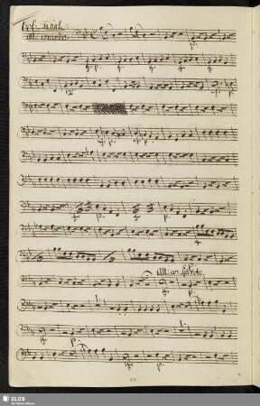 606. Finale Quartetto: Numi che in canto è questo / Anfossi, P.
