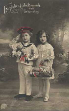 Patriotische Geburtstagskarte