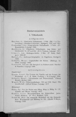 Bücherverzeichnis