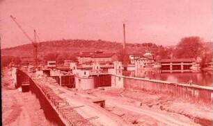 Esslingen, oberer Vorhafen, flussabwärts