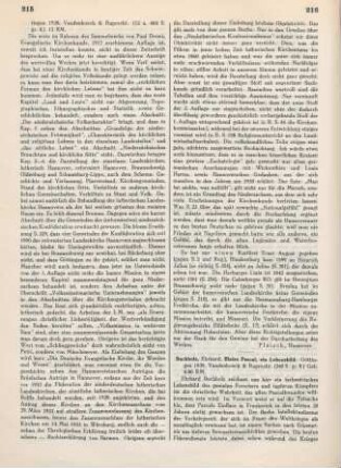 216-217 [Rezension] Buchholz, Ehrhard, Blaise Pascal