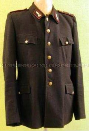 Uniformjacke eines Zugführers der Deutschen Reichsbahn (alte Art)