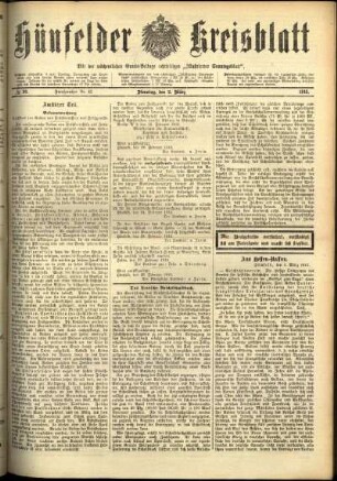 Ausgabe vom Dienstag, den 02. März 1915.