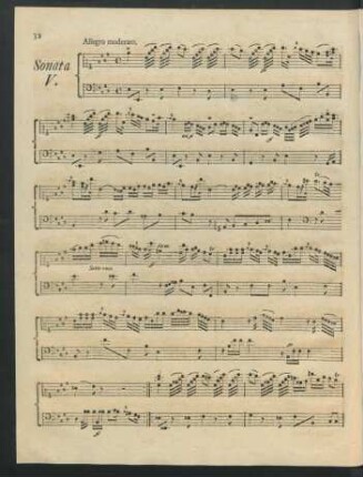 Sonata V; E-Dur