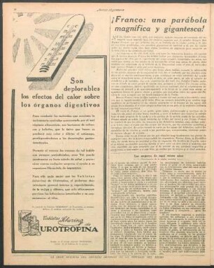 ¡Franco: una parábola magnífica y gigantesca!