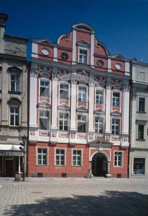 Fassade des Bürgerhauses "Zur Goldenen Krone" in Schweidnitz