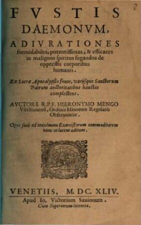 Fustis daemonum