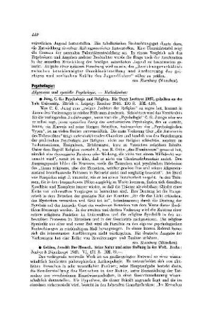 Psychologie