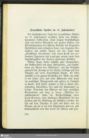 Französische Lyriker im 19. Jahrhundert