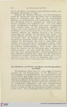 15: Das Verfahren von Farrell und Bentz zum Photographiren auf Seide