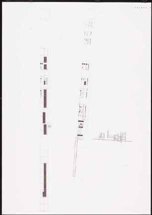 »In-form-art« Kulturinstitut der Zukunft am Kulturforum, Berlin-Tiergarten Schinkelwettbewerb 1988: Grundriss