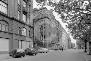 Wohnhäuser Elizabetes iela (Elisabethstraße) in Riga