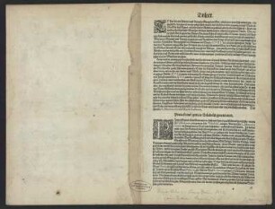 Vogelschauansichten von Toledo und Valladolid, Radierung, 1572 : Toletvm : praecipva in Hispania civitas ; Cum Privilegio | Vallisoletvm / [Stecher: Franz Hogenberg. Hrsg.: Georg Braun]. - [Coloniae Agrippiae] : [Auctores] , [1572]. - 2 Vogelschauansichten auf 1 Bl. : Radierung ; Blattgr. 48 x 34 cm +++ Auch ersch. in: Beschreibung und Contrafactur der vornembster Stät der Welt, T. III. - Mit Erl. in deutscher Spracheauf der Rückseite