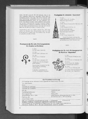 Predigtplan der Ev.-luth. Kirchengemeinde St. Anschar zu Hamburg