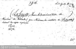 Literatura Gallica B 0729